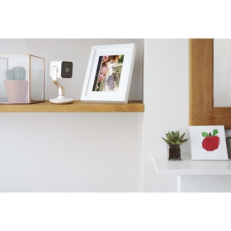 Hive View Full 1080p HD Camera - White & Champagne Gold