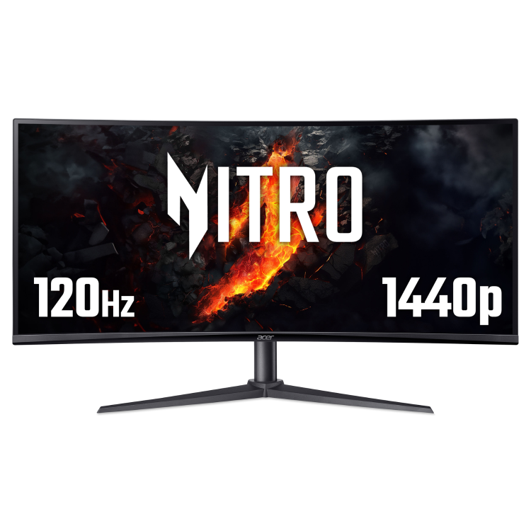 Acer Nitro XZ0 XZ340CUJ0 34" VA QHD 120Hz 1ms UltraWide Curved Gaming Monitor