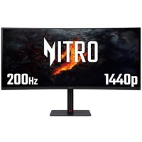 Acer Nitro XV5 XV345CURX0 34" VA QHD 200Hz 0.5ms FreeSync UltraWide Curved Gaming Monitor Acer Nitro XV5 XV345CURX0 34" VA QHD 200Hz 0.5ms FreeSync UltraWide Curved Gaming Monitor