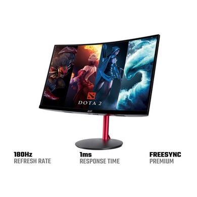 Acer Nitro XZ272S3 27" Full HD 180Hz FreeSync Curved Gaming Monitor