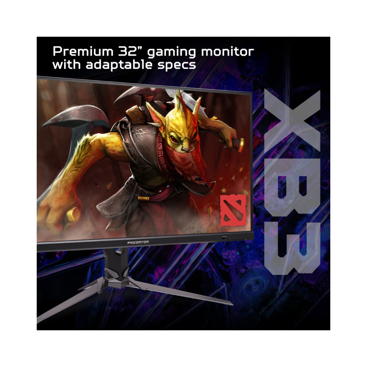 Acer Predator XB323QKV4 32" IPS Dual Mode 4K UHD 160Hz Full HD 320Hz 0.5ms Gaming Monitor