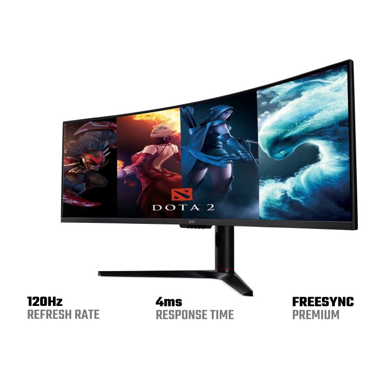 Acer Nitro EI491CUR 49" Dual QHD FreeSync Ultrawide Curved HDR VA Gaming Monitor