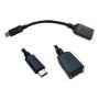 OEM 15cm USB-C to Female USB-A Adapter Black