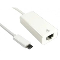 15cm Leaded USB Type C M to Gigabit Ethernet Adapter