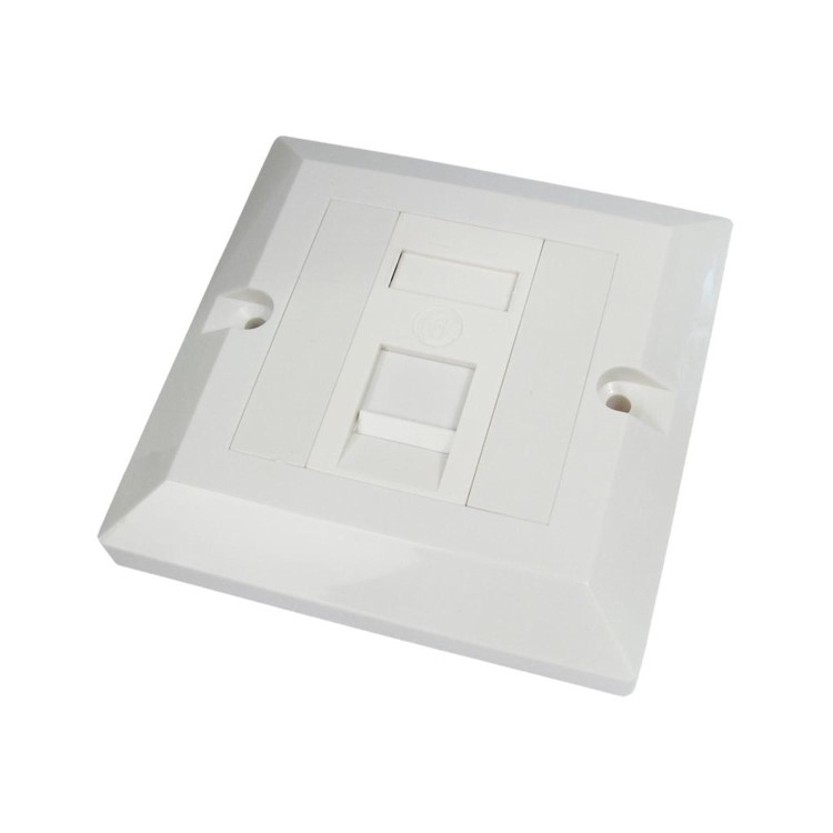 Single Cat6 Faceplate