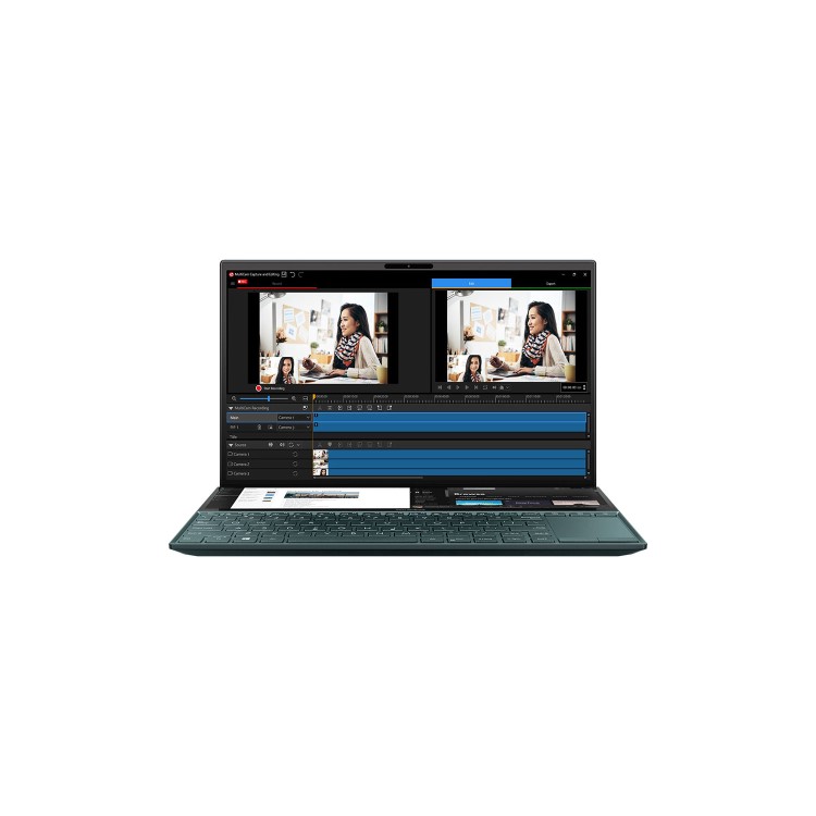 Refurbished Asus ZenBook Duo UX481FL-BM044T Core i7-10510U 16GB 512GB MX250 14 Inch Windows 10 Laptop