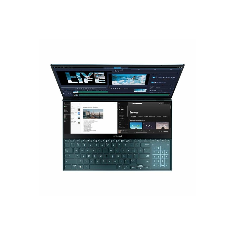 Asus Zenbook Pro Duo Core i9-9980HK 32GB 1TB SSD 15.6 Inch GeForce RTX 2060 6GB Windows 10 Touch Laptop 