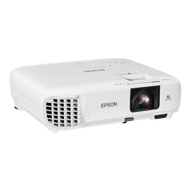 3800 ANSI Lumens WXGA 3LCD Technology Projector 2.7Kg White