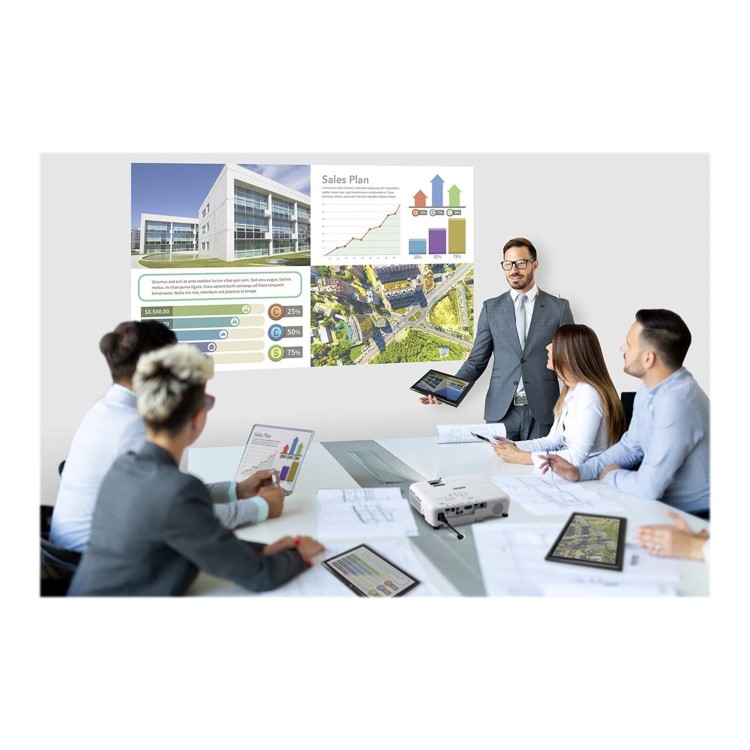 Epson 4000 ANSI Lumens Full HD 3LCD Technology White Projector