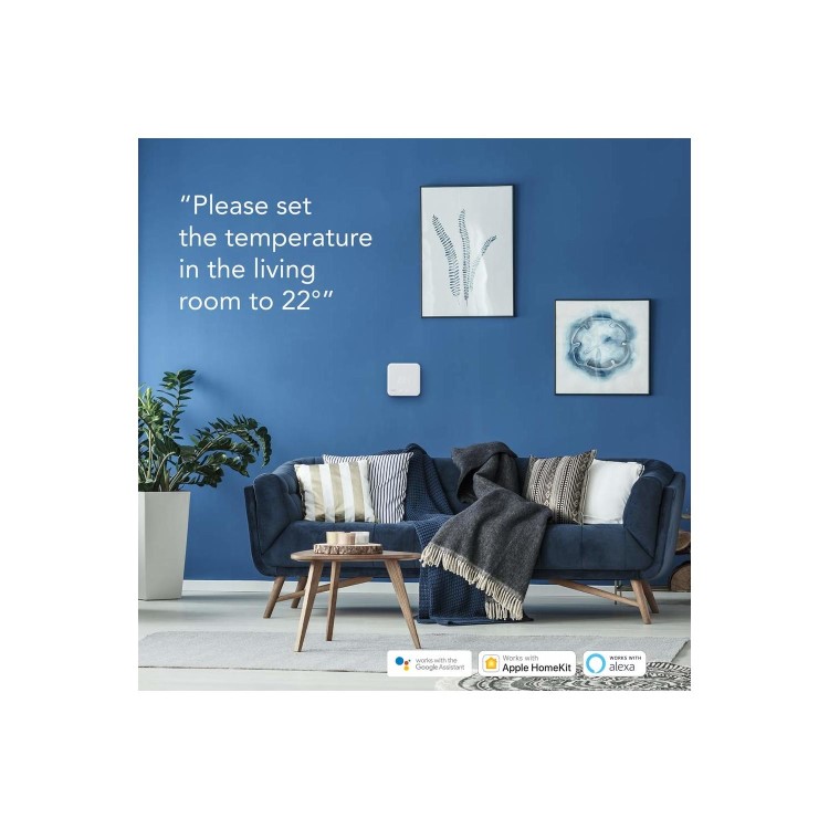 Tado Smart Thermostat Starter Kit V3+ with 2 Add-on Smart Radiator Thermostats - White