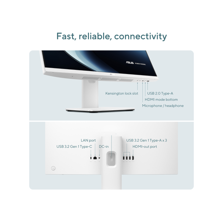 ASUS V400 Intel Core i5 13420H 8GB RAM 512GB SSD 23.8 Inch Windows 11 All-in-One PC