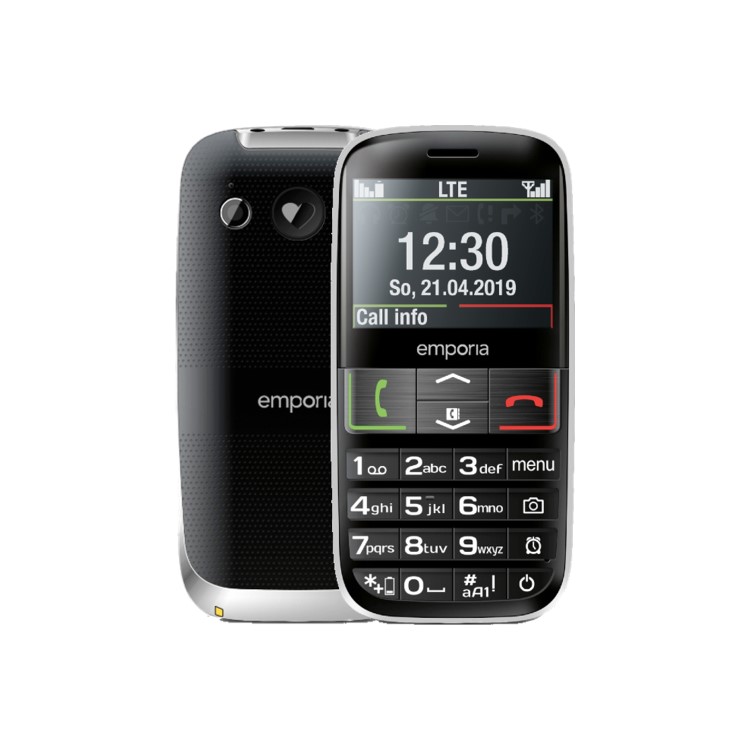 Emporia ACTIVE 4G Black 2.31" Easy To Use 4G Unlocked & SIM Free Mobile Phone