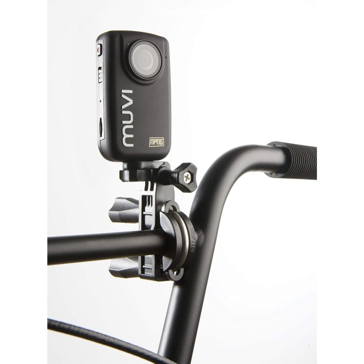Veho VCC-A017-UPM Muvi Universal Pole/Bar Mount for Bikes Roll Cages Boat Rigging with Tripod Moun