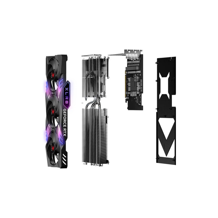 PNY NVIDIA GeForce RTX 4070 Ti 12GB 2610MHz GDDR6X OC Graphics Card