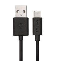 Veho 1m USB-C Cable - Black