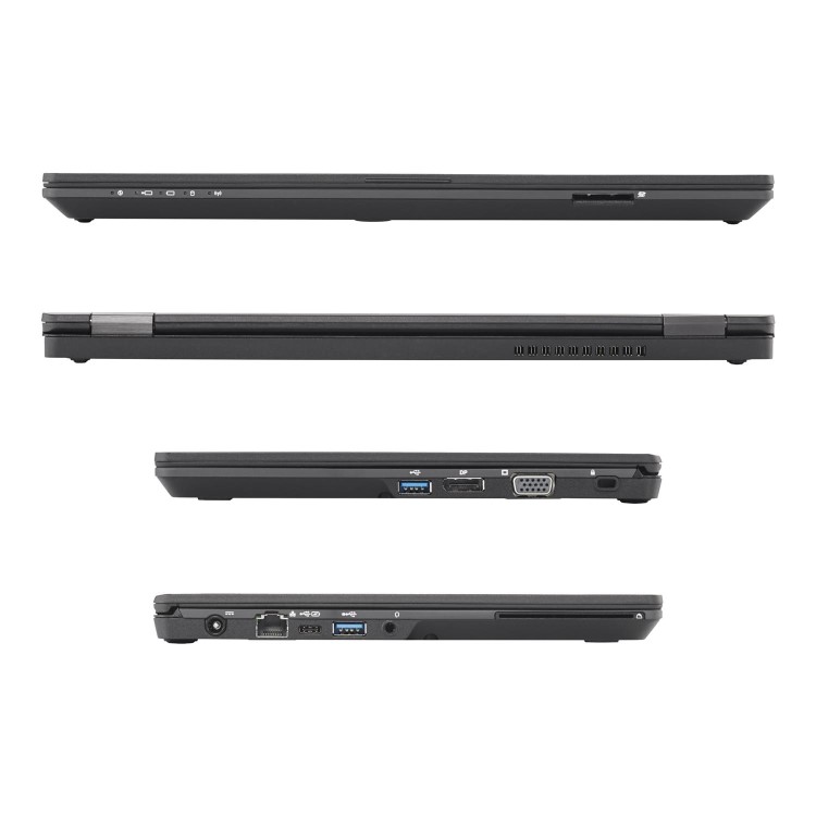 Fujitsu Lifebook U727 Core i7-750U 8GB 256GB SSD 12.5 Inch Windows 10 Professional Laptop 
