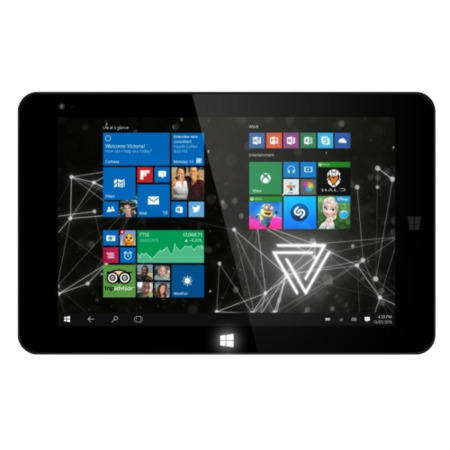 GRADE A1 - Linx Vision 2GB 32GB Wif 8" IPS Windows 10 Gaming Tablet - Black