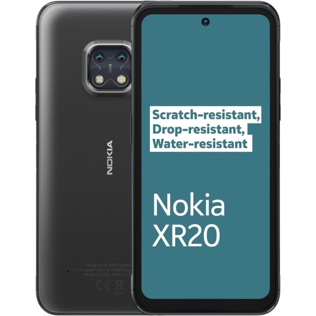 Refurbished Nokia XR20 64GB 4GB 5G Dual SIM SIM Free Smartphone - Granite