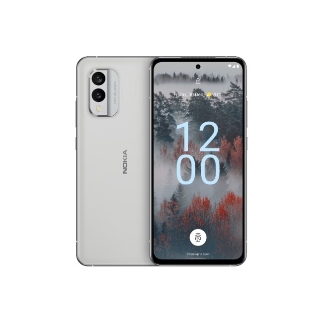 Nokia X30 5G Ice White 6.43" 128GB 5G Unlocked & SIM Free Smartphone