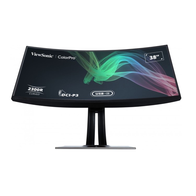 ViewSonic ColorPro VP3881a 38" WQHD IPS HDR Ultrawide Curved USB-C Monitor