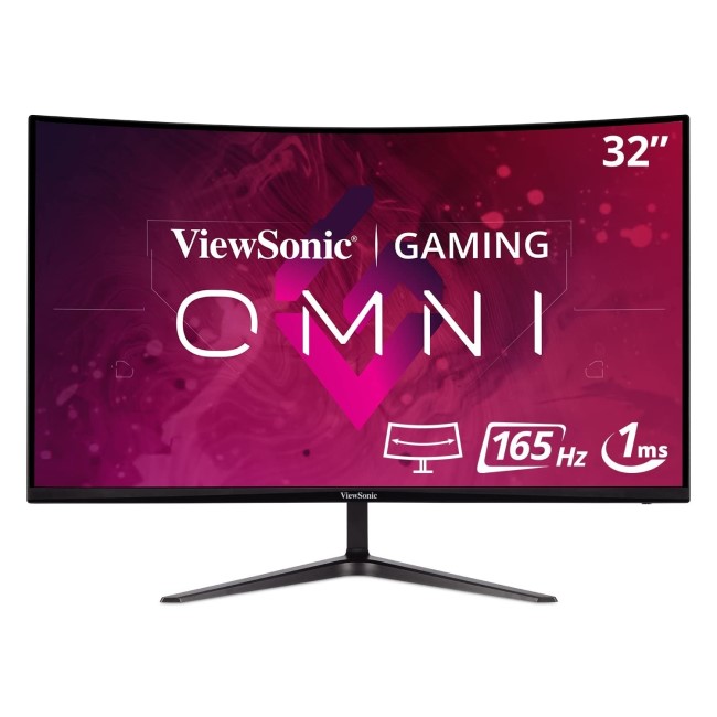 ViewSonic VX3218-PC-MHD 32" Full HD 165Hz Curved Gaming Monitor 