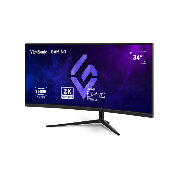 ViewSonic VX3418C-2K 34" VA QHD UltraWide 180Hz 1ms Curved Gaming Monitor