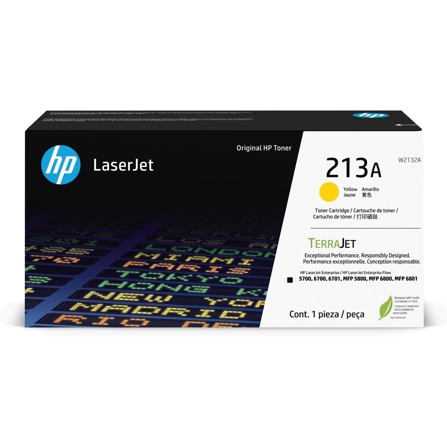 HP 213A original toner - yellow (W2132A) W2132A