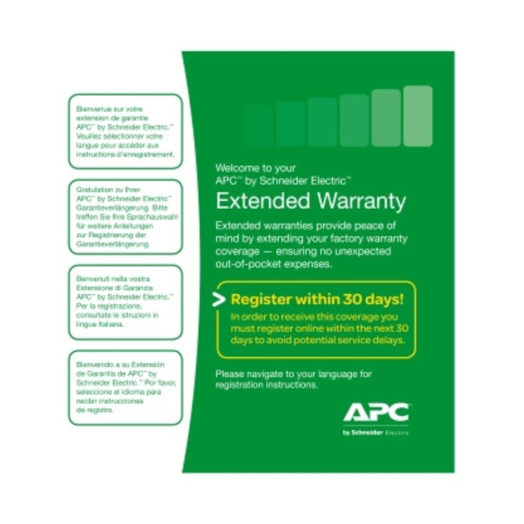 APC Extended warranty Service Pack - technical support - 3 years