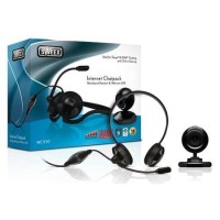 Sweex Internet Chatpack with Webcam & Headset - Black