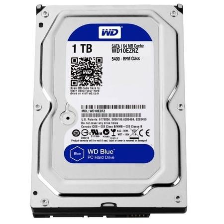 Western Digital Blue 1TB SATA III 5400RPM 3.5 Inch Internal Hard Drive