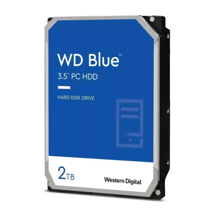 Western Digital Blue 2TB 3.5 Inch SATA 6 Gb/s Internal Hard Drive