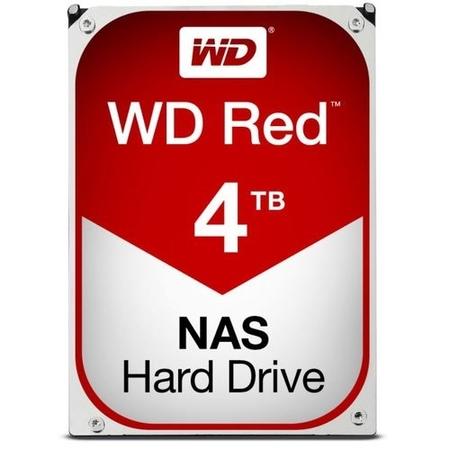 Box Open Western Digital Red 4TB SATA III 3.5" NAS Internal Hard Drive