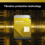 Western Digital WD Gold WD6004FRYZ - Hard drive - Enterprise - 6 TB - internal - 3.5" - SATA 6Gb/s - 7200 rpm - buffer_ 256 MB