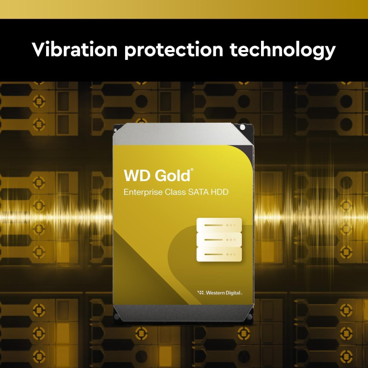 Western Digital WD Gold WD6004FRYZ - Hard drive - Enterprise - 6 TB - internal - 3.5" - SATA 6Gb/s - 7200 rpm - buffer_ 256 MB