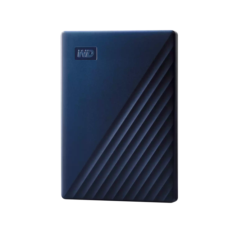 Western Digital My Passport Blue for Mac 4TB USB 3.2 Gen 1 Portable External Hard Drive