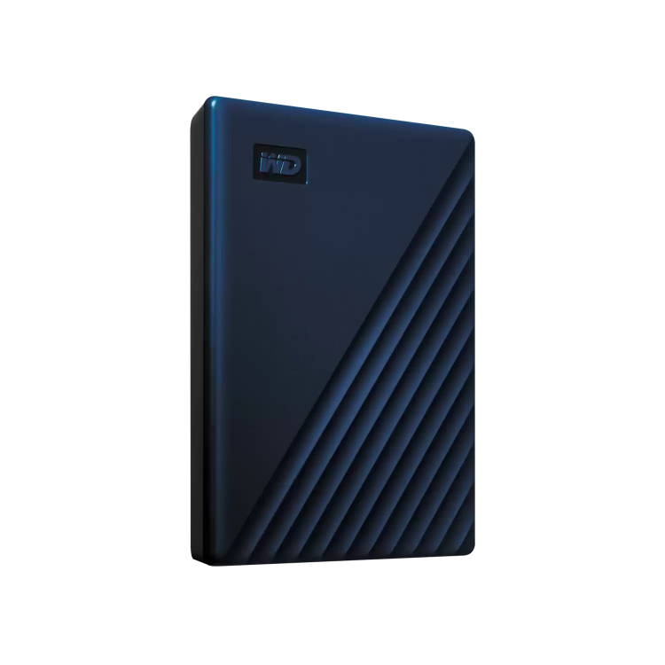 Western Digital My Passport Blue for Mac 4TB USB 3.2 Gen 1 Portable External Hard Drive