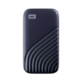 Western Digital My Passport 1TB USB 3.2 Gen 2 Portable External SSD - Blue
