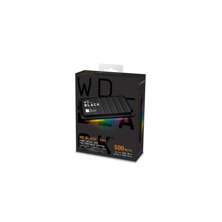 Western Digital P40 Game Drive 2TB USB 3.2 Gen 2x2 Portable External SSD