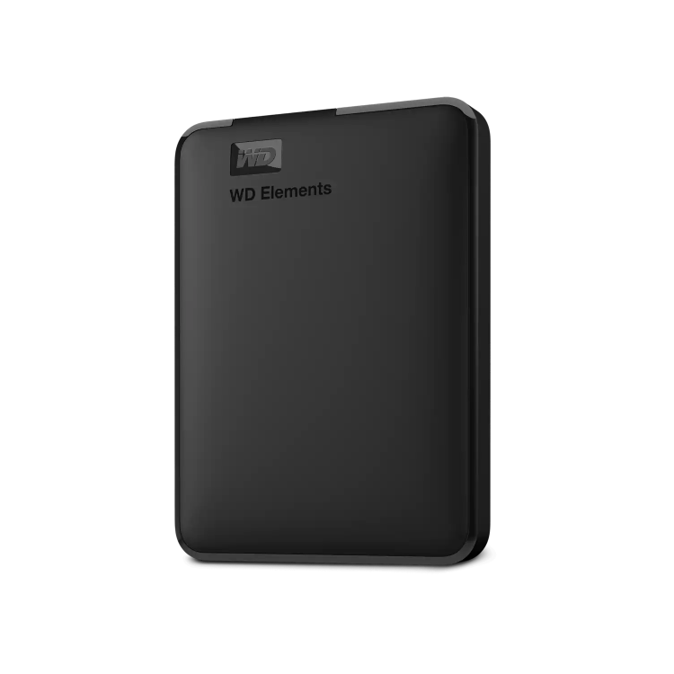 Western Digital Elements 4TB USB 3.0 Portable External Hard Drive - Black