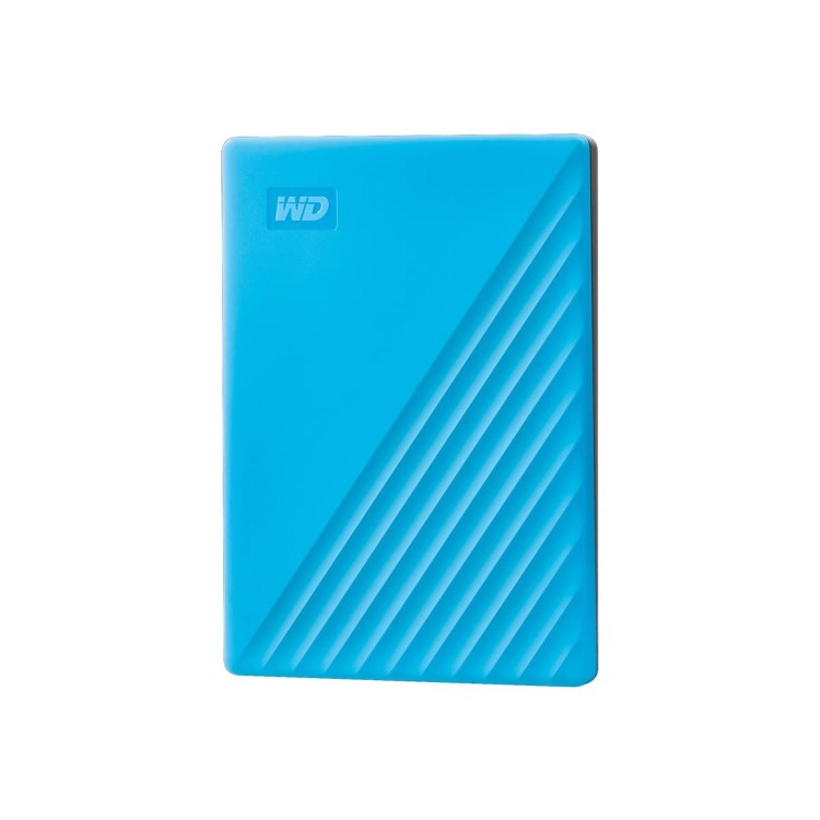 Western Digital My Passport 2TB USB 3.2 Gen 1 Portable External Hard Drive - Blue