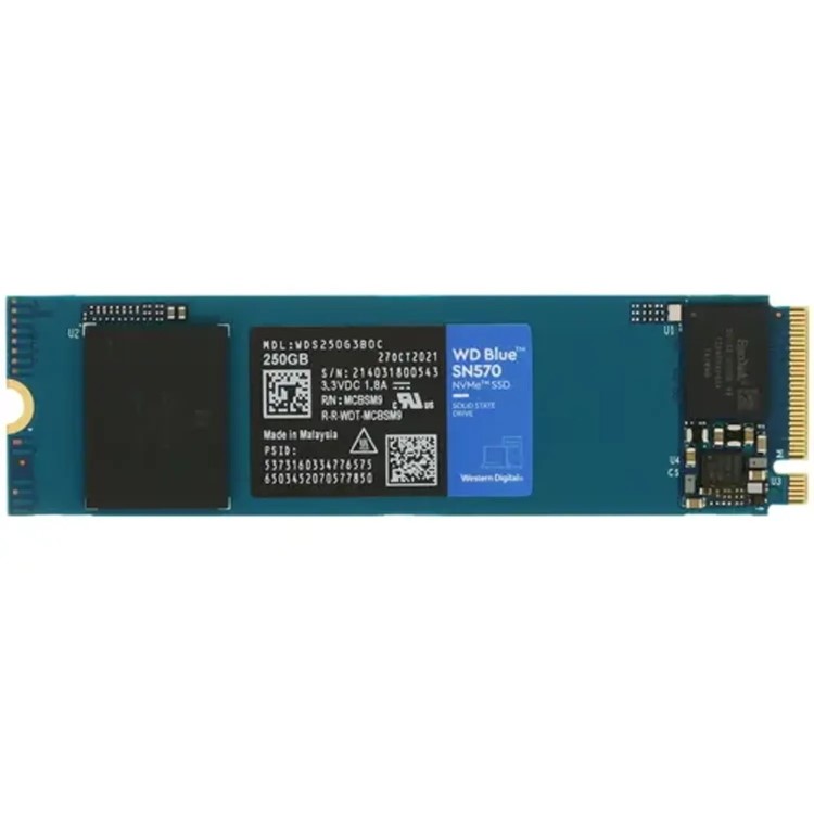 Western Digital Blue SN570 250GB M.2 2280 Internal SSD