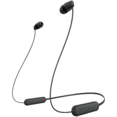 Sony WI-C100 In-ear Wireless Headphones Black