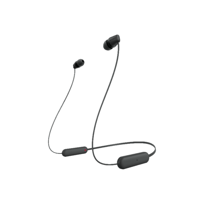 Sony WI-C100 In-ear Wireless Headphones Black