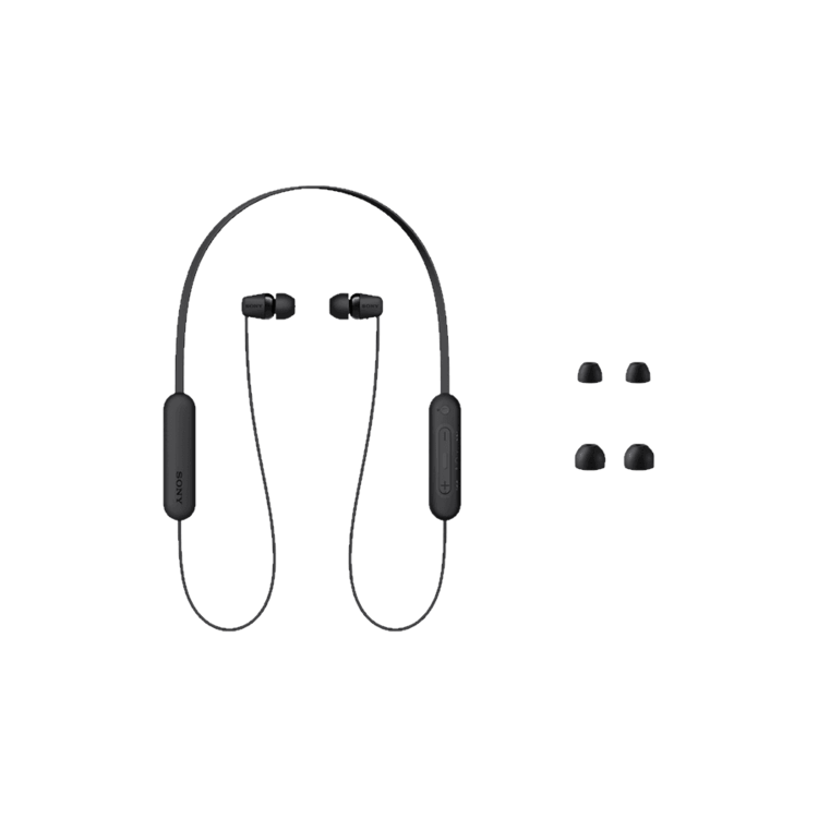 Sony WI-C100 In-ear Wireless Headphones Black
