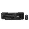 Wireless Keyboard &amp; Mouse in Black 