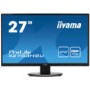 GRADE A1 - As new but box opened - Iiyama 27" LCD LED-Backlit Monitor Full HD 1920 x 1080 16_9 Black Bezel 2 x 2W Built-In Speakers USB DVI-D HDMI.