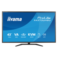 iiyama ProLite X4373UHSU 43" VA 4K UHD USB-C KVM Monitor