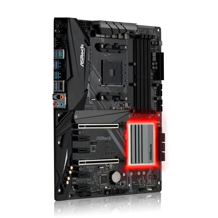 Asrock X470 MASTER SLI AMD Socket AM4 ATX Motherboard