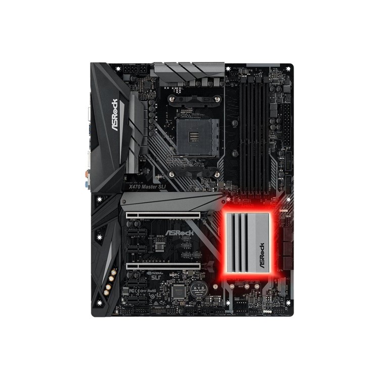 Asrock X470 MASTER SLI AMD Socket AM4 ATX Motherboard