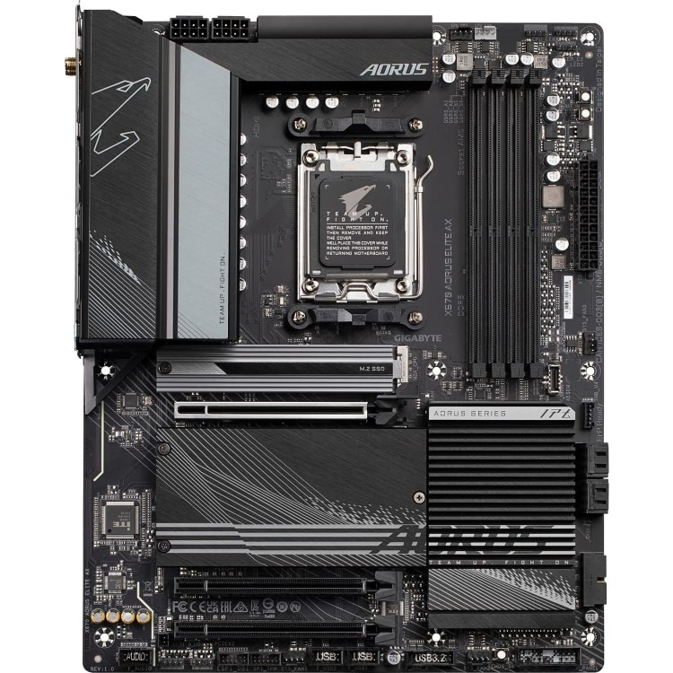 GigaByte X670 AORUS Elite AX AMD X670AM5 DDR5 ATX Motherboard